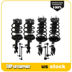 Set of 4 Struts and Sway Bars for Toyota Highlander (2008–2011)
