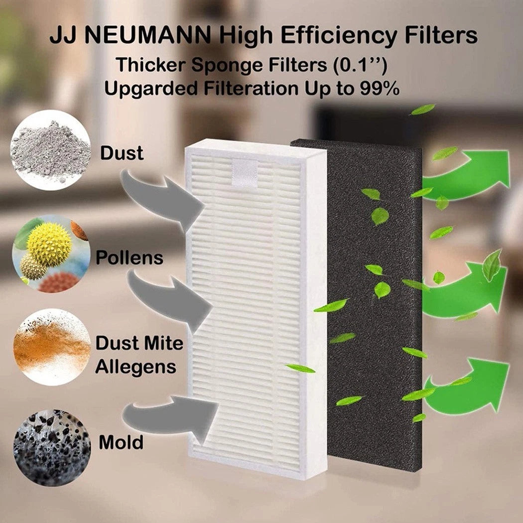 Set of 4 Filters for Yeedi K600 K700 Robotic Vacuum Cleaner
