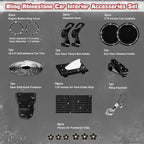 Sparkly Crystal Air Vent Outlet Strips for Infiniti (2022-2024)