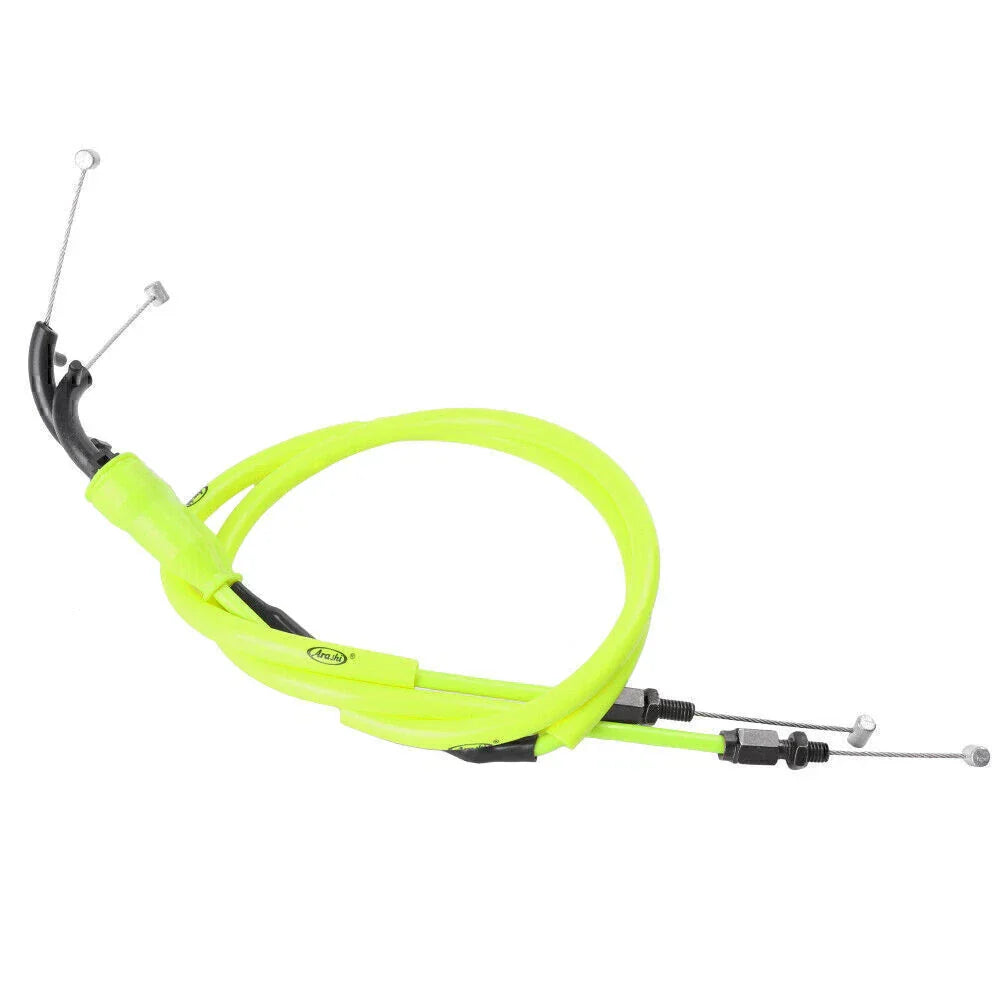 Yellow Throttle Cables for Yamaha YZF R6 (2006-2016)