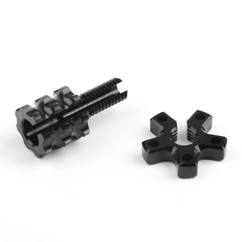 CNC Clutch Cable Adjuster Screw for Motorcycle (8mm Thread) Black