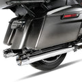 4" Megaphone Slip-on Muffler Exhaust Pipe for Harley Electra Glide (2017–2023)