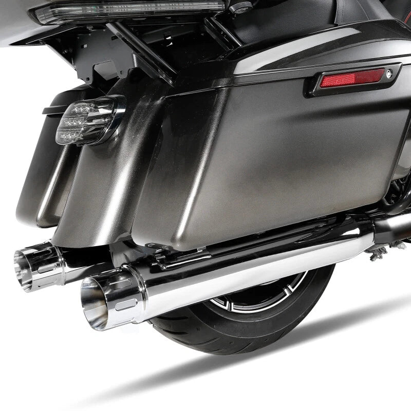 4" Megaphone Slip-on Muffler Exhaust Pipe for Harley Electra Glide (2017–2023)