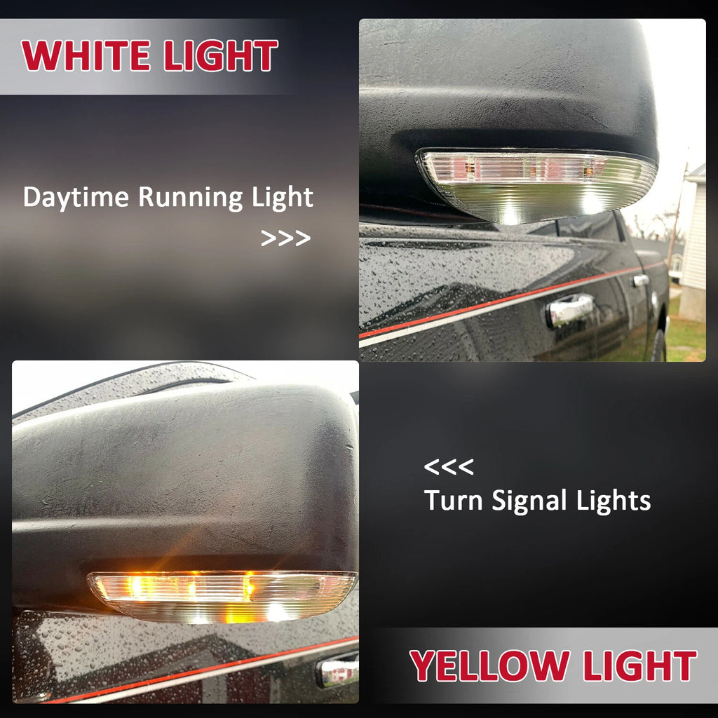 Driver Side Mirror Turn Signal Light for Dodge Ram 1500 2500 (2009–2014) #68064949AA