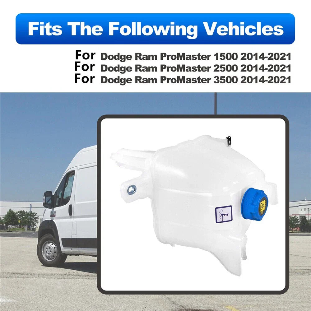 Coolant Reservoir for Ram Promaster 1500 2500 3500 (2014–2021)