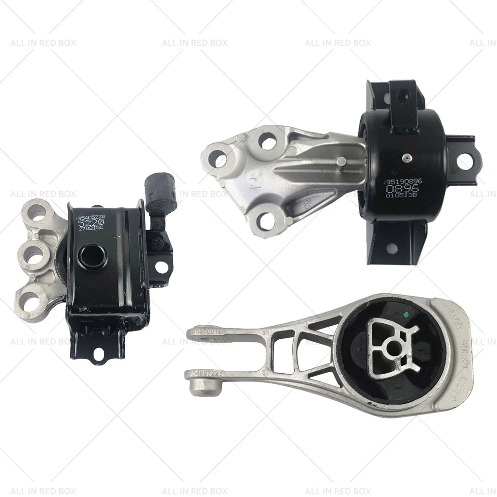 3X Engine Mount for Holden Barina TM 1.6L F16D4 (2011–2019)