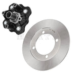 Front Wheel Hub & Disc Rotor for Suzuki Eiger 400, Vinson 500 (2002–2007)