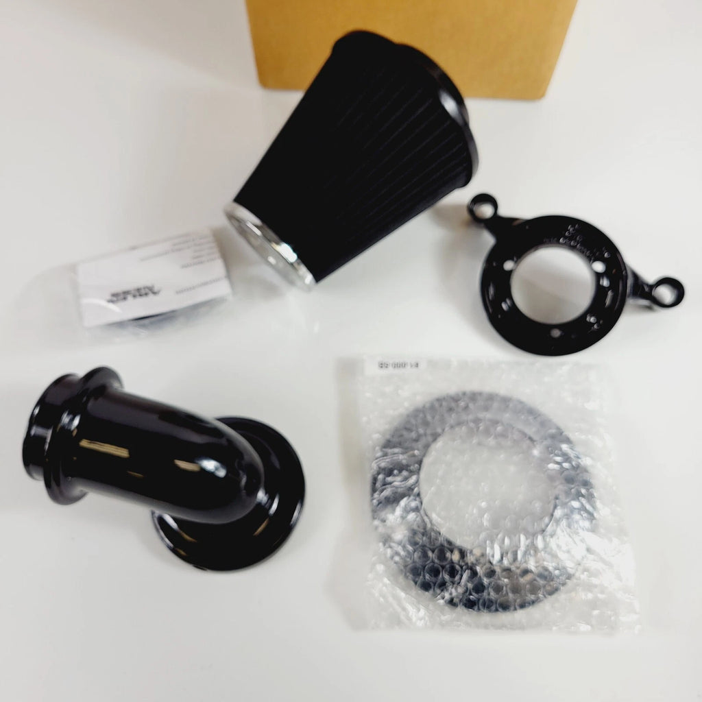 Arlen Ness Black Monster Sucker Air Filter Kit for Harley Twin Cam (2001–2017) 1010-2102
