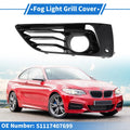 1 Pc Car Front Left Fog Light Grill for BMW 2 Series (2017-2020)