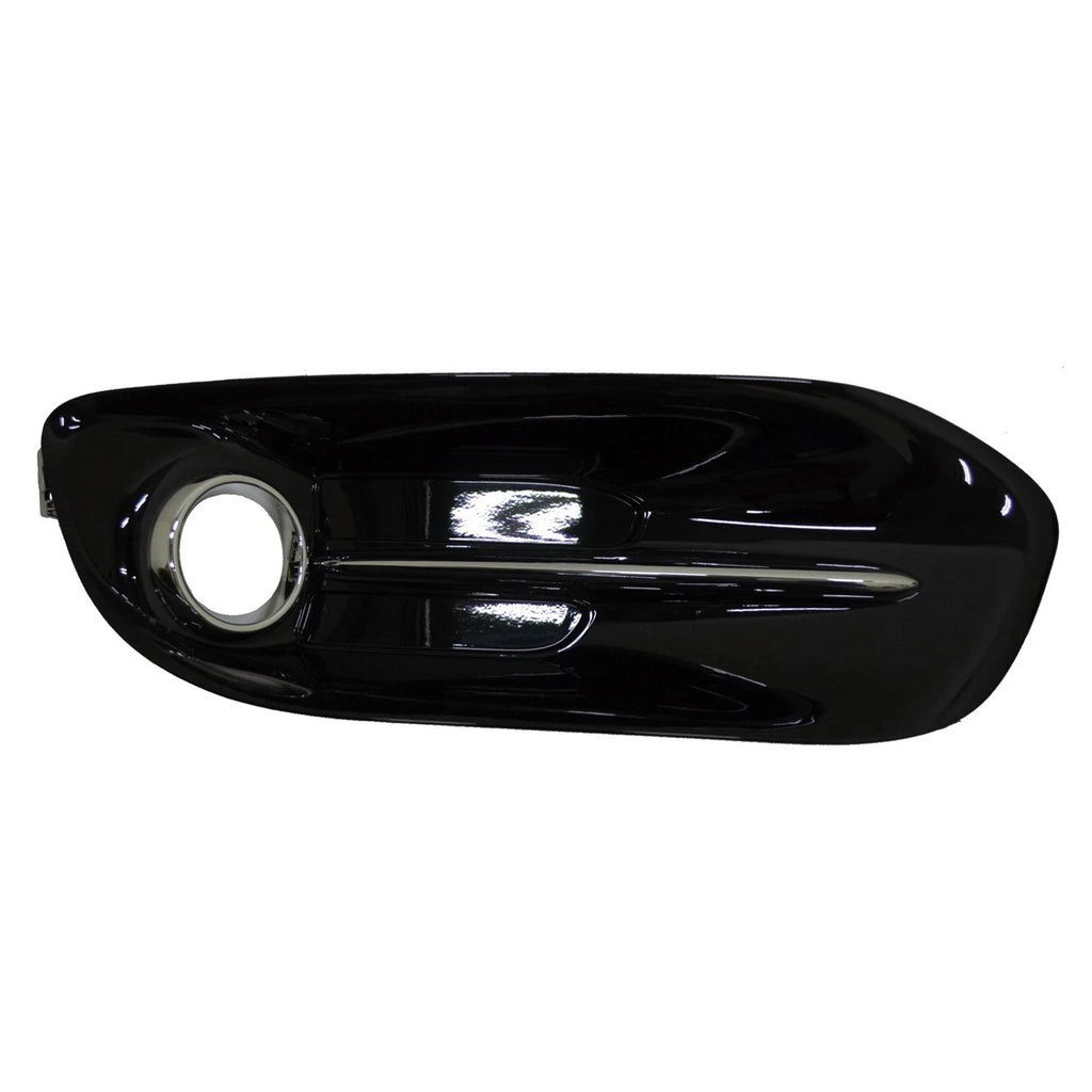 Fog Light Bezel Driver Side Replacement Black for Toyota Hilux (2016–2020)