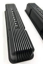 Valve Covers Replacement Finned Chevrolet Script for Small Block Chevy 350 (1968–1970)