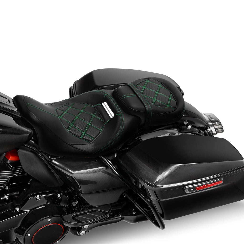 Heated Low-Profile Seats for Harley Street Glide (2009–2023)