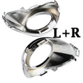 Set of 2 Chrome Fog Lamp Light Covers for Ford Focus (2012–2014)