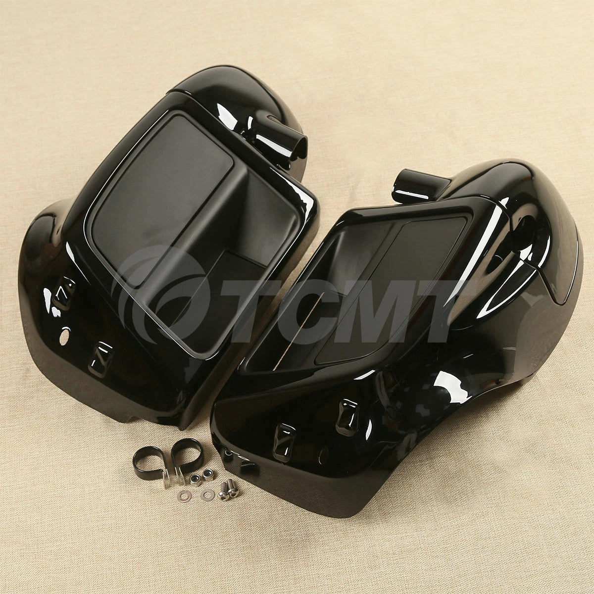 Lower Vented Leg Fairing Glove Box for Harley Davidson Touring (2014–2023)