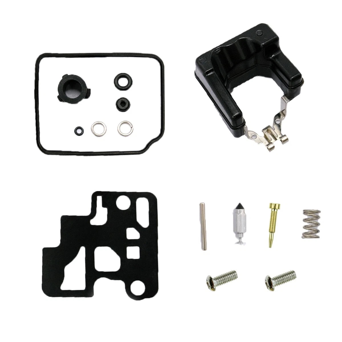 Carburetor Repair Kit 69M-W0093-00-00 for Yamaha 4-Stroke 2.5HP (1997–2023)