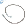 4AN 90 Degree Hose End for Turbo Oil Feed Line (24")