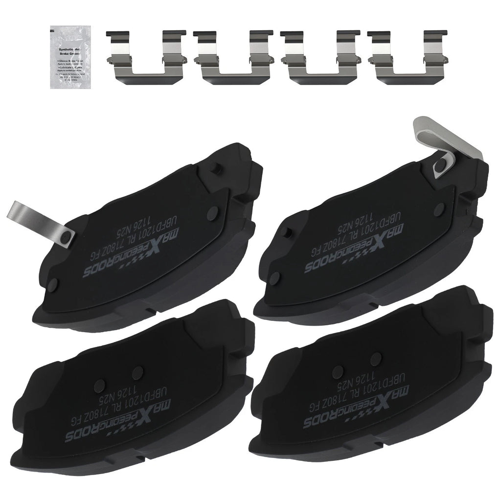 Rear Ceramic Brake Pads Kit for GMC Terrain, Pontiac Torrent, Chevrolet Equinox (2009–2017)