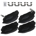 Rear Ceramic Brake Pads Kit for GMC Terrain, Pontiac Torrent, Chevrolet Equinox (2009–2017)