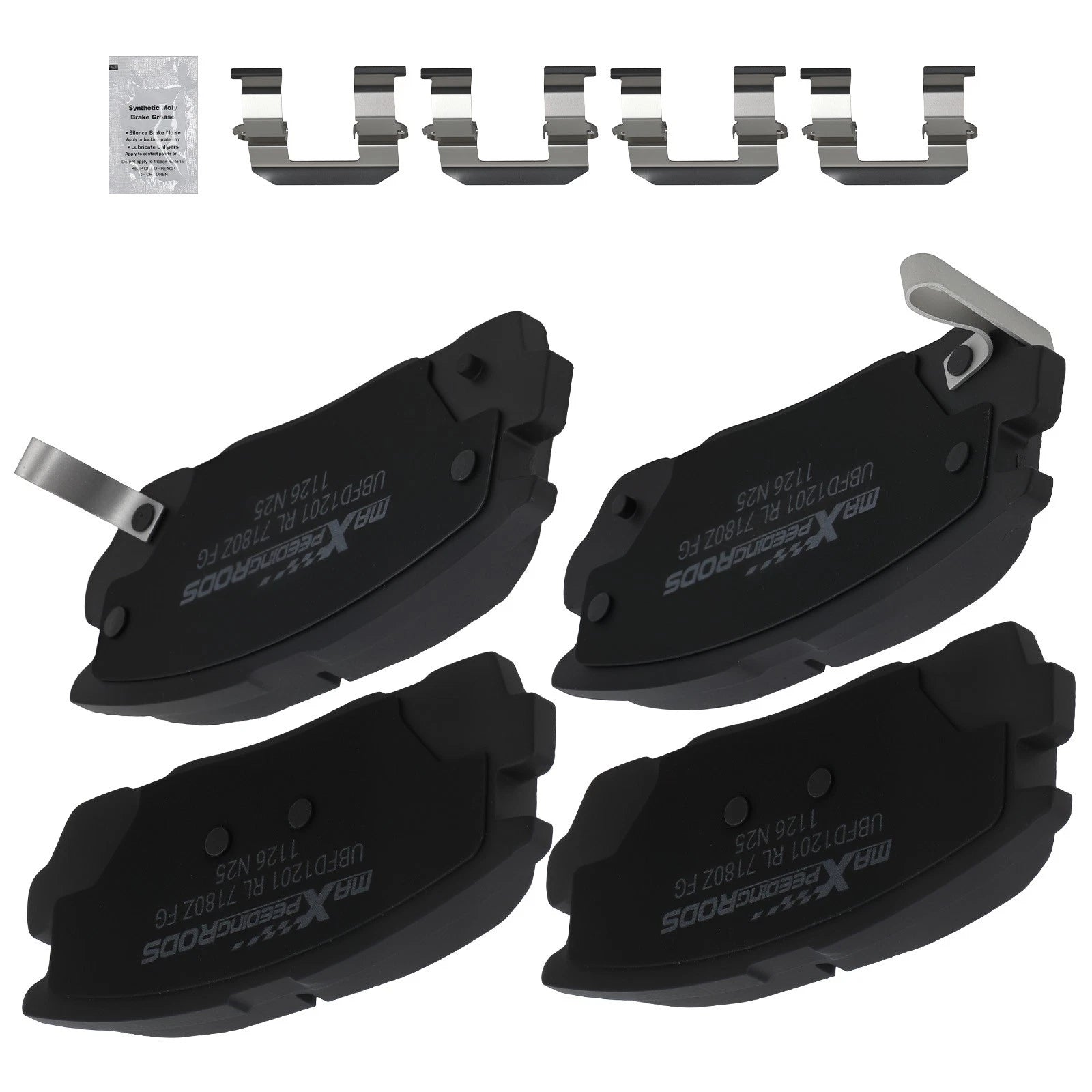 Rear Ceramic Brake Pads Kit for GMC Terrain, Pontiac Torrent, Chevrolet Equinox (2009–2017)