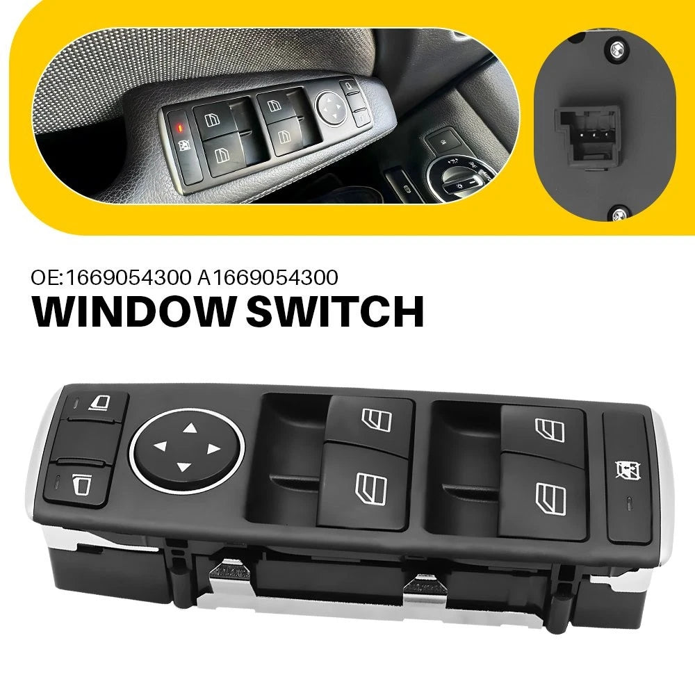 Power Window Control Switch for Mercedes-Benz A/B/GL-Class (2011–2018)