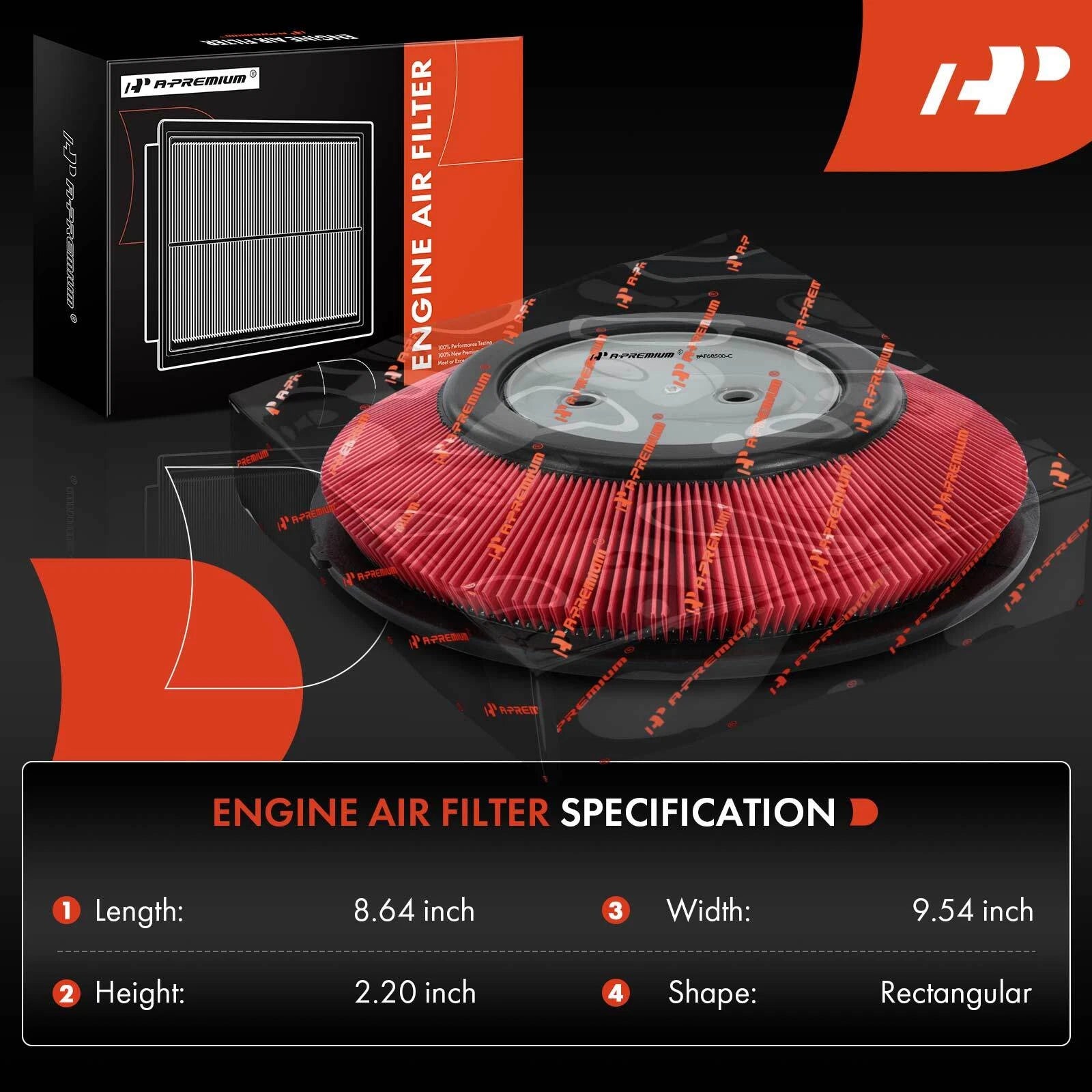 Engine Air Filter for Nissan Frontier, Xterra (1998-2004)