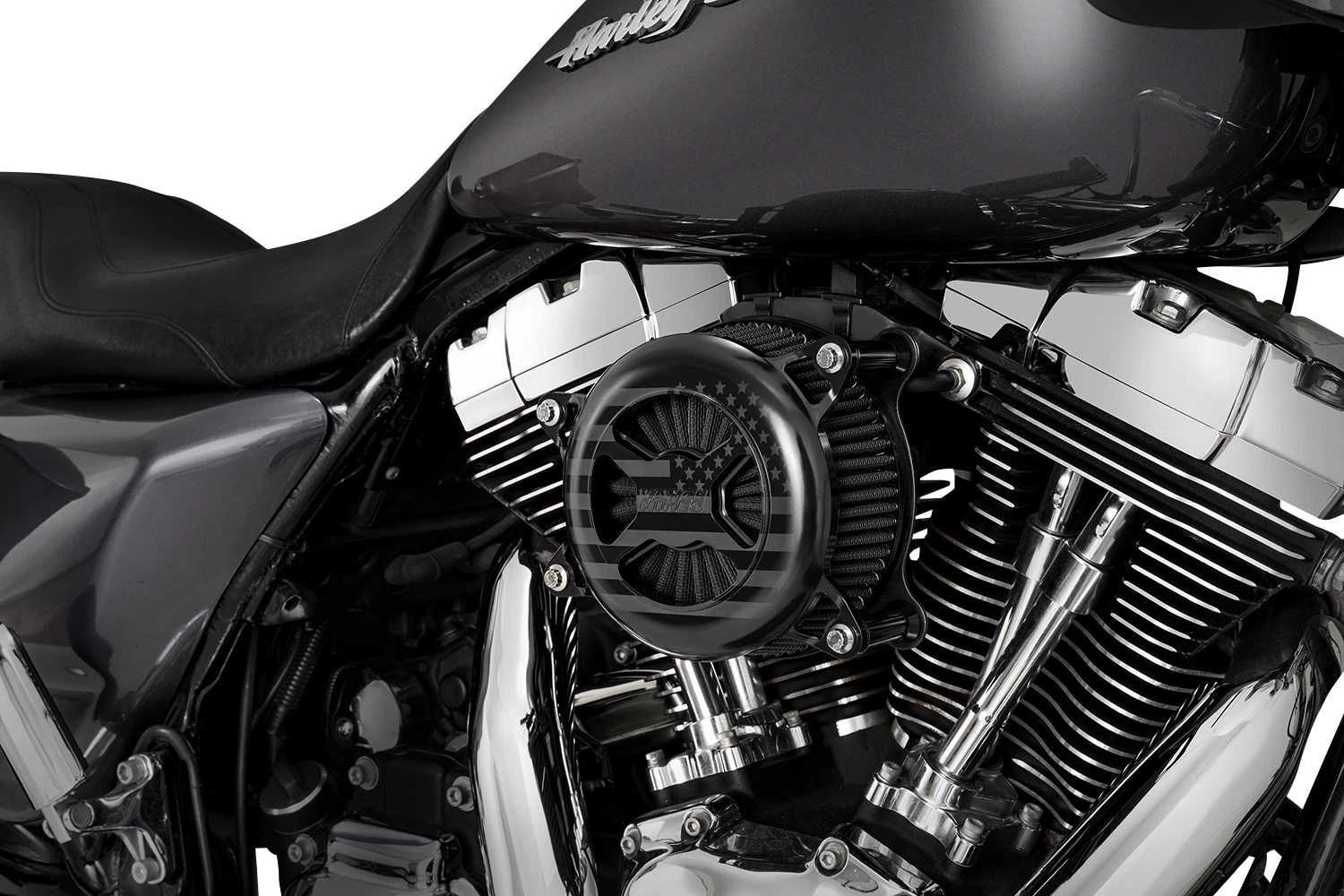 Vance & Hines VO2 America Air Intake Kit for Harley Dyna/Softail/Touring (2000–2023)