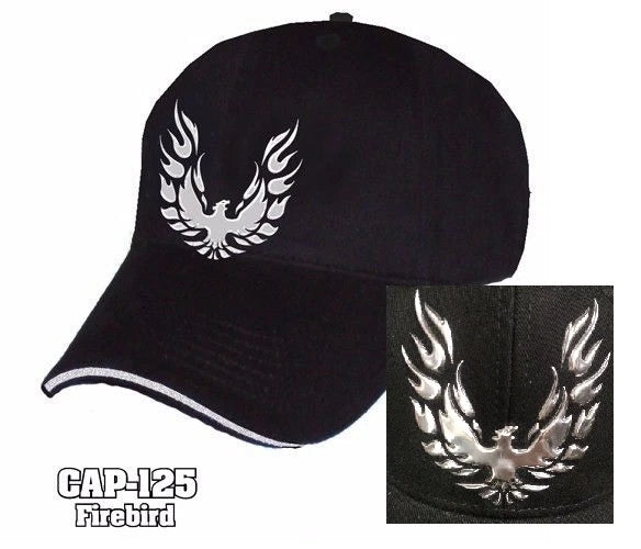 Hat Cap for Pontiac Firebird Trans Am with Liquid Metal Emblem (1990–2002)