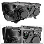 Set of 2 Halogen Headlights for Hyundai Elantra (2004-2006)
