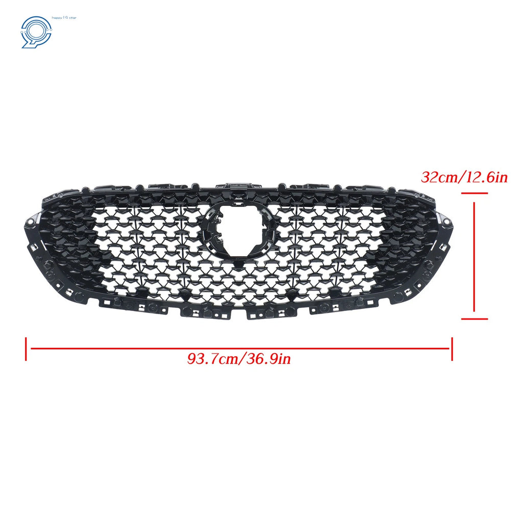 Gloss Black Front Upper Grille for Mazda CX-30 (2020-2023)
