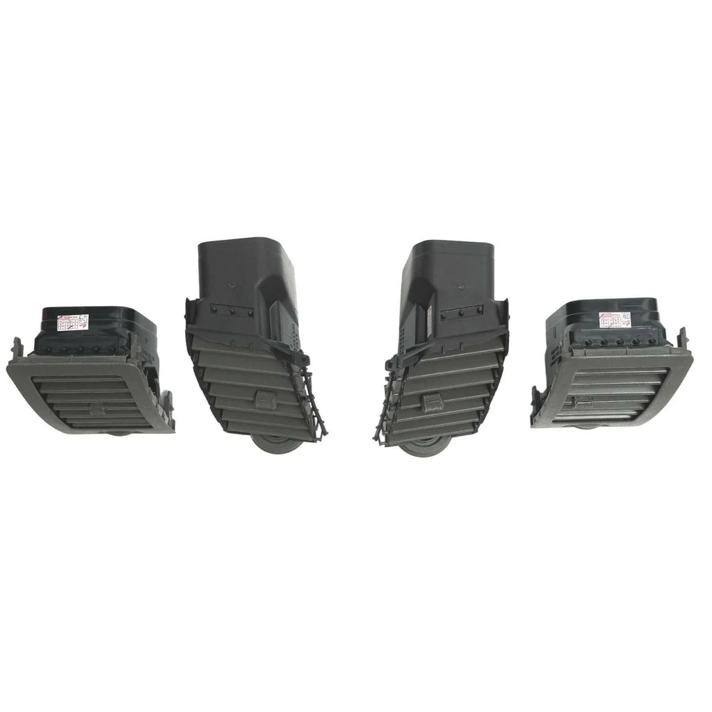 4 x Grey Air Vent Grilles for Toyota Hilux MK6 MK7 (2005-2014)