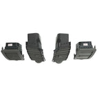 4 x Grey Air Vent Grilles for Toyota Hilux MK6 MK7 (2005-2014)