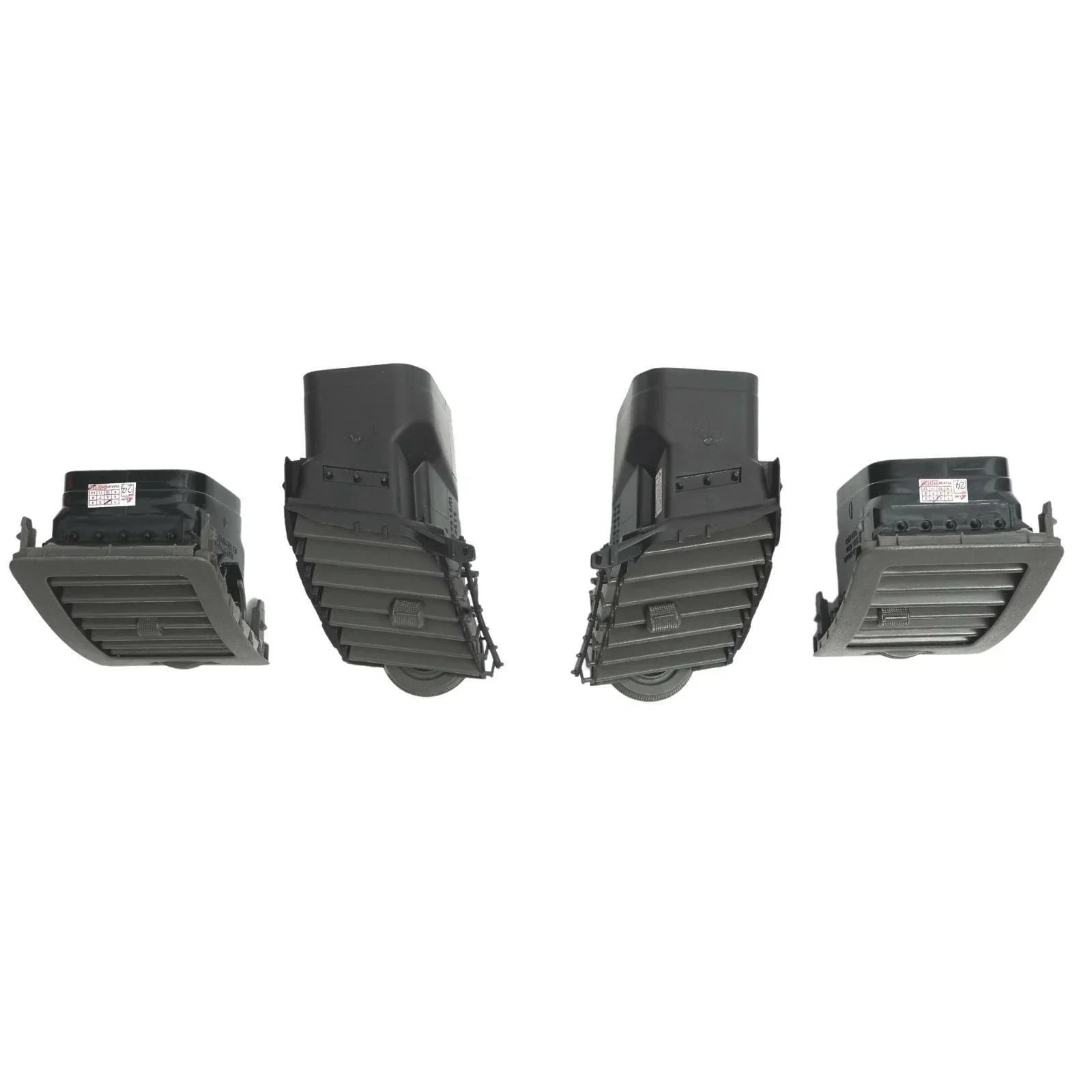 4 x Grey Air Vent Grilles for Toyota Hilux MK6 MK7 (2005-2014)