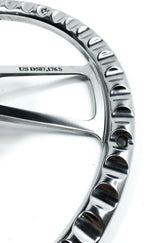 14 Inch Polished Steering Wheel for Universal Fit Vehicles (Custom)