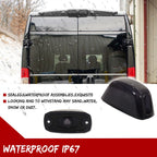 Smoke Rear Cab Roof Marker Running Lights for Ram ProMaster 1500 2500 3500 (2014–2023)