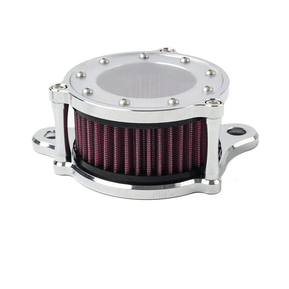 Red Air Cleaner Intake Filter Kit for Harley Sportster 1200 XL883 48 (1991-2021)