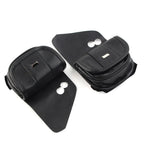 Black Dual Pouches Windshield Bags for Harley Touring Street Glide Special (2014-2023)