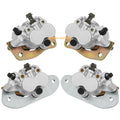Set of 2 Front & Rear Brake Calipers for Yamaha Rhino 700 YXR700F (2008–2013)