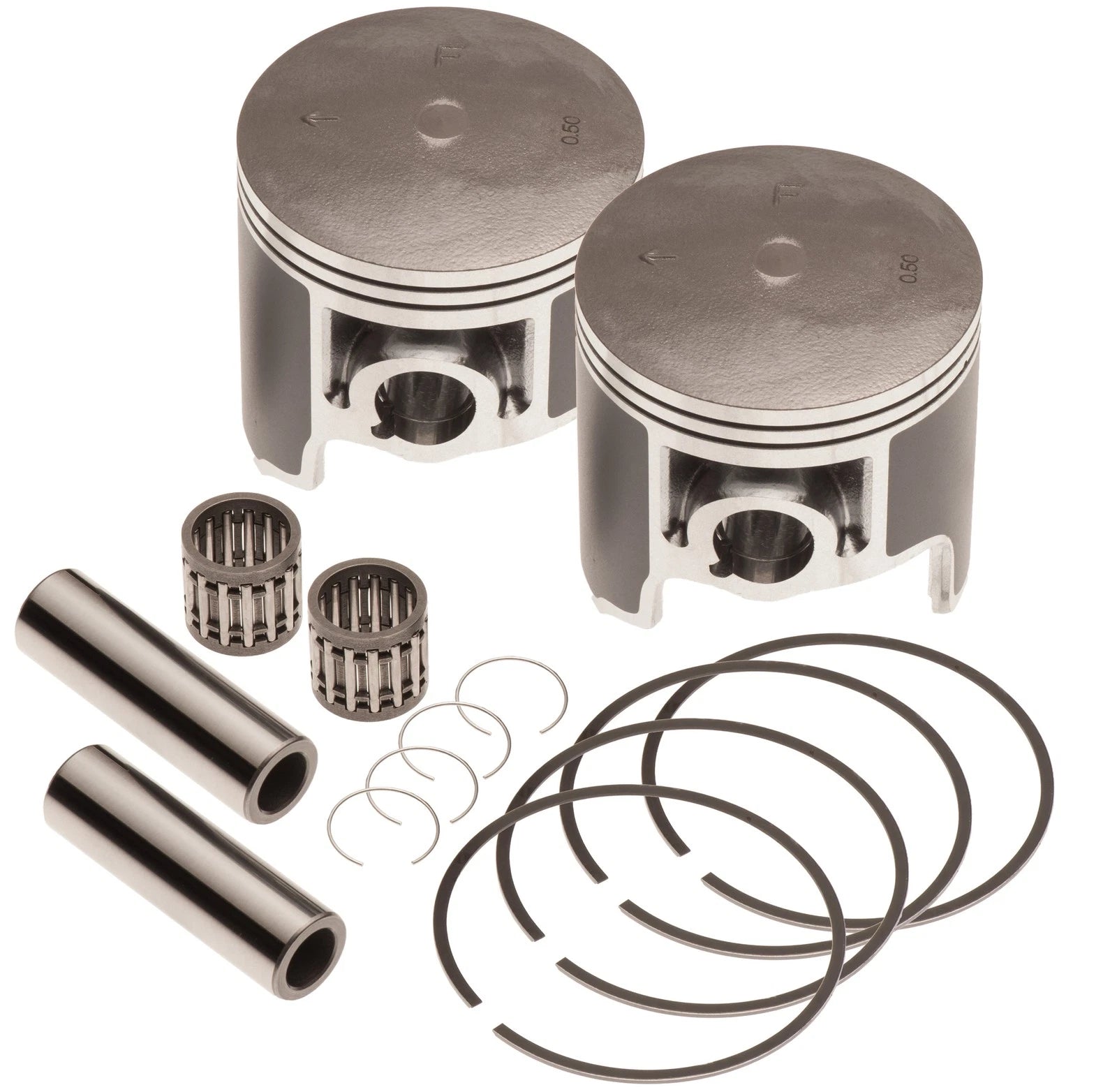 Dual Piston Kit for Yamaha Wave Raider Venture 700 (1996–1999) .50MM Over 81.5MM