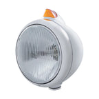 Headlight Chrome Guide Replacement for 682-C H4 Amber LED Signal (H4)
