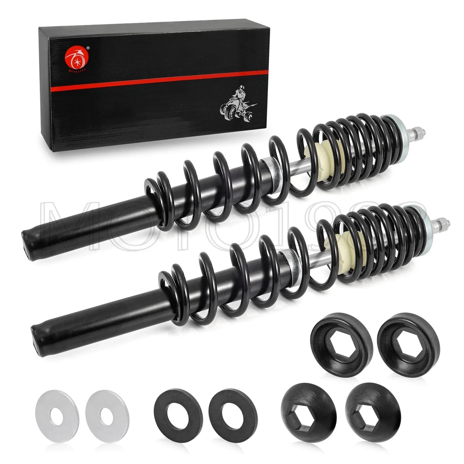 Front Strut Shocks Absorber for Polaris Ranger 400 500 570 800 Crew