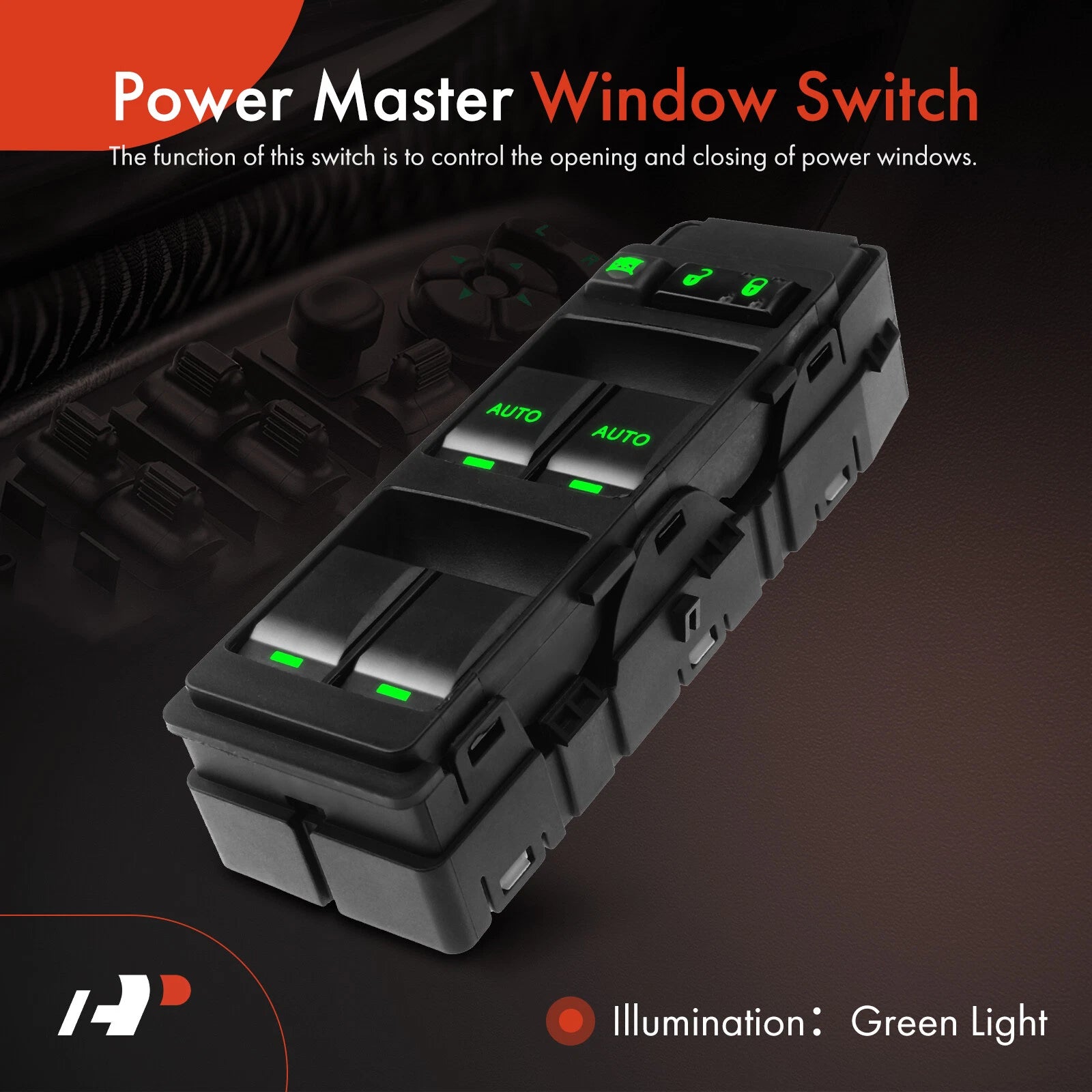 Front Left Power Window Switch for Jeep Grand Cherokee (2006-2010)