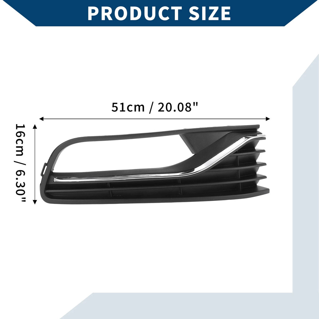 1pc Fog Light Grill for Volkswagen 6R (2014–2017) No. 6C0854662B