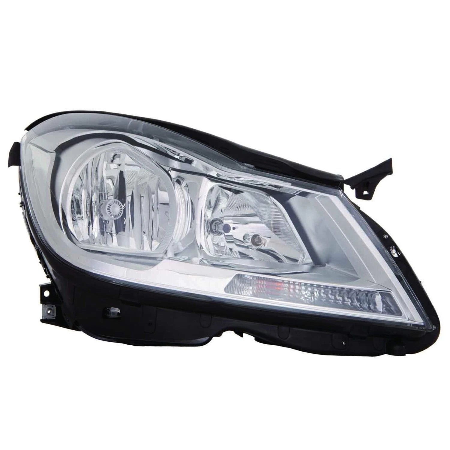 Replacement Halogen Headlight Assembly Passenger Side for Toyota Hilux (2005–2015)