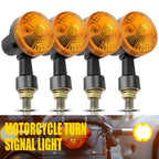 10mm Black Housing Turn Signal Indicator Blinker for Motorcycle