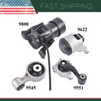 Set of 4 Engine Motor Torque Strut Mounts for Nissan Maxima Altima (2007–2012)