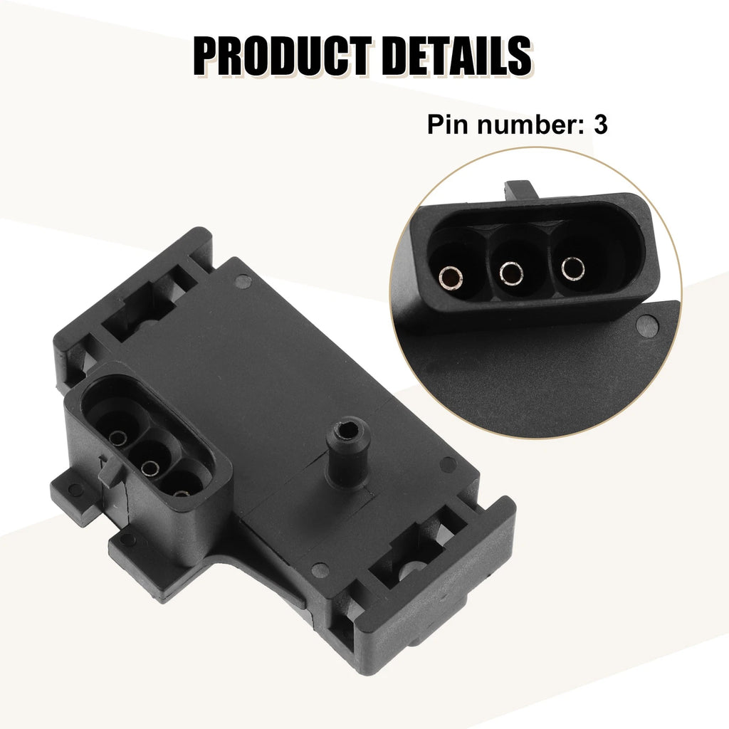 Manifold Absolute Pressure Sensor 19106672 213-3205 for Chevy Jeep 
