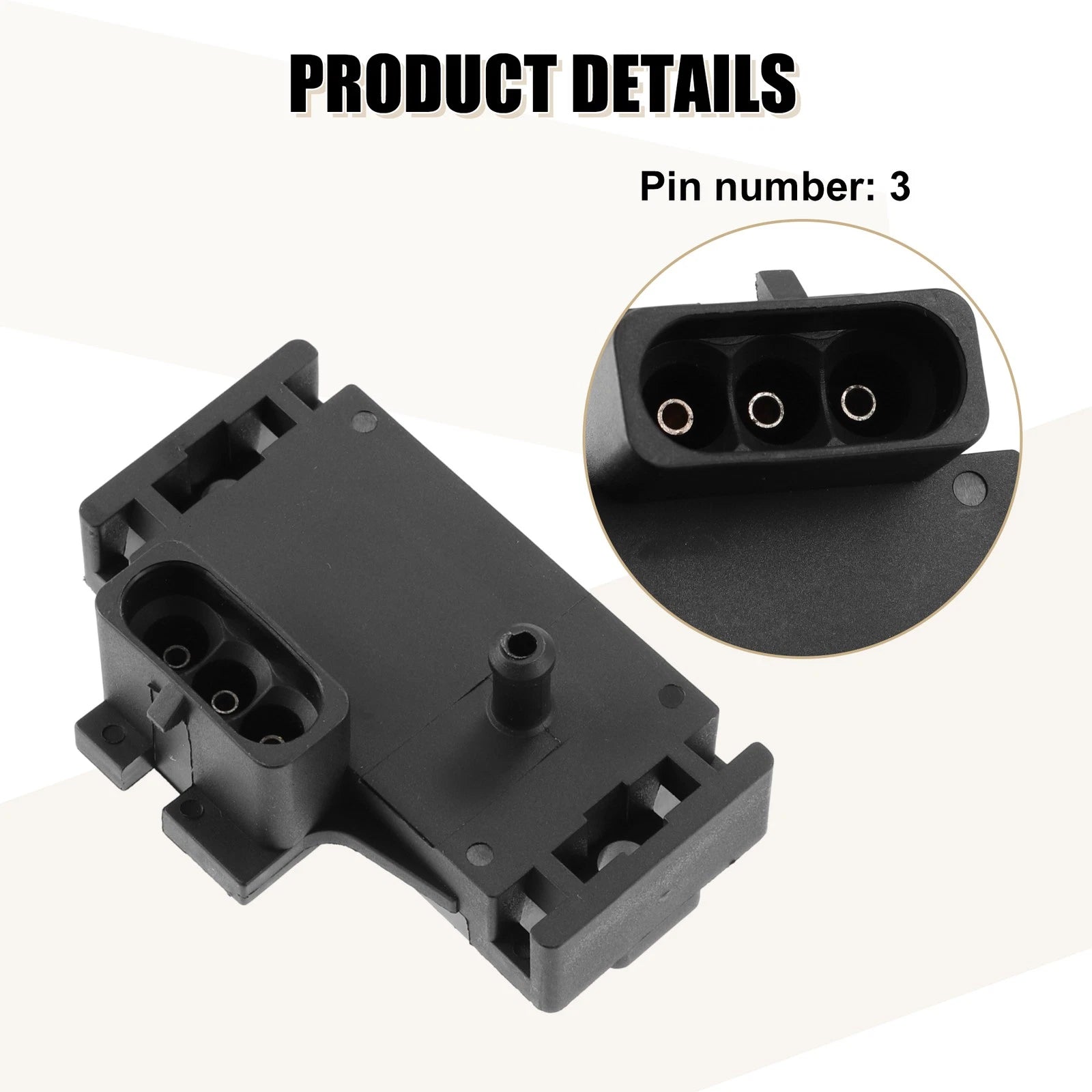Manifold Absolute Pressure Sensor 19106672 213-3205 for Chevy Jeep 