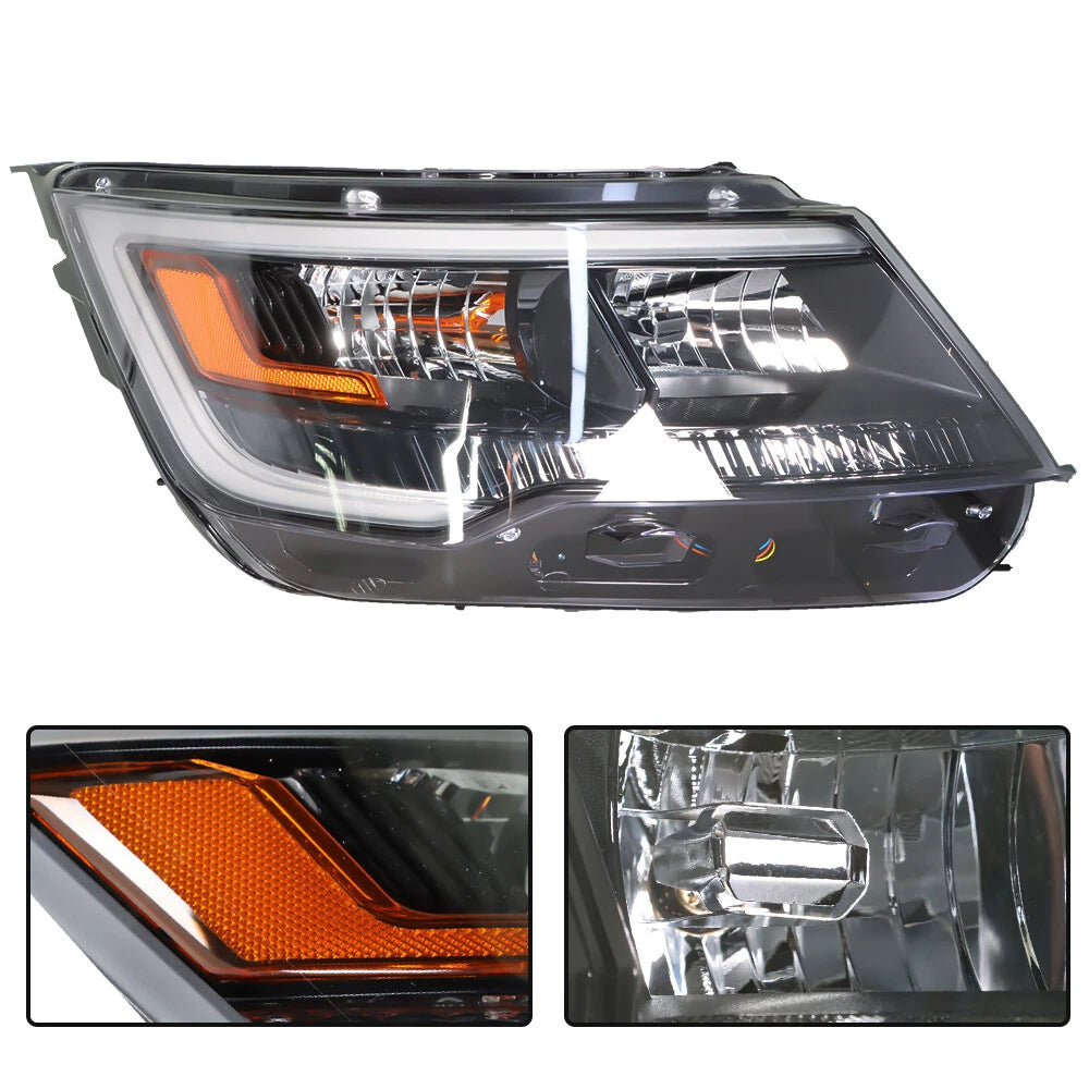 Headlight Assembly with LED DRL for Ford Explorer (2016-2019)