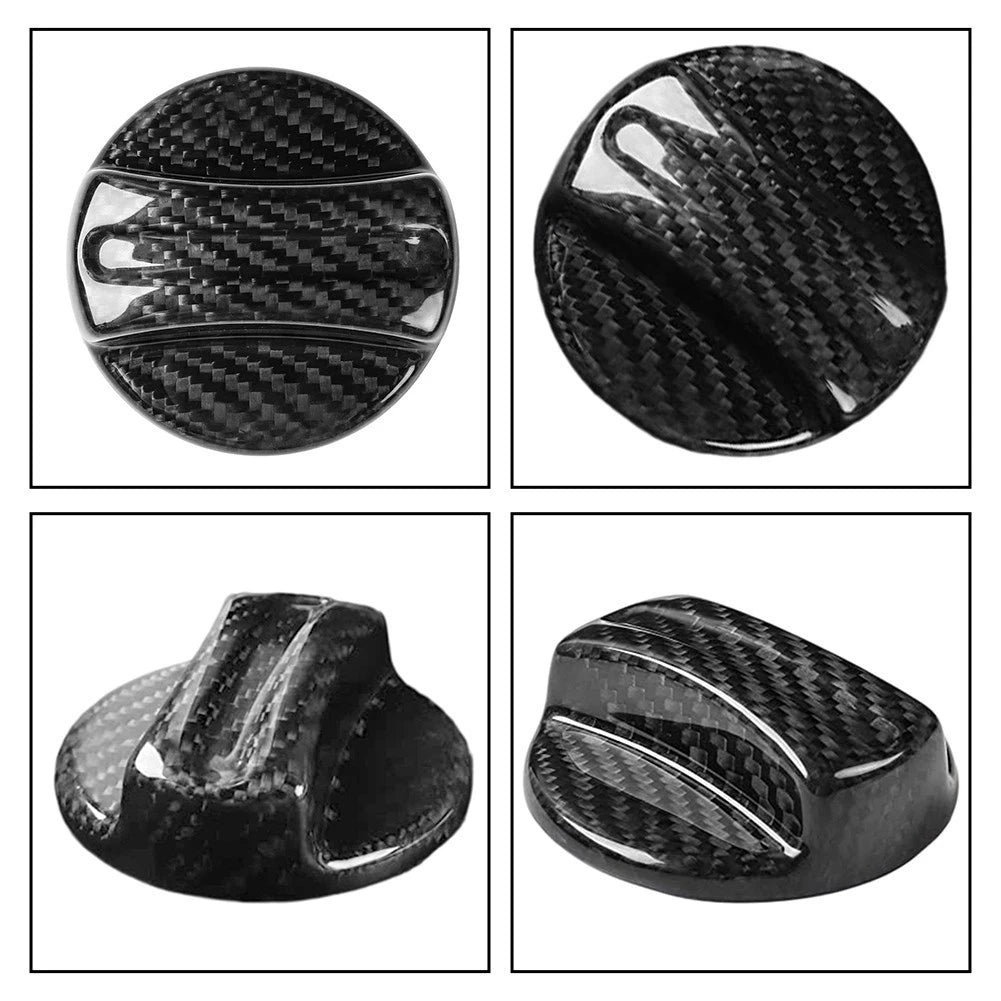 Carbon Fiber Fuel Cap Cover for BMW F02 F10 F15 (2010–2017)