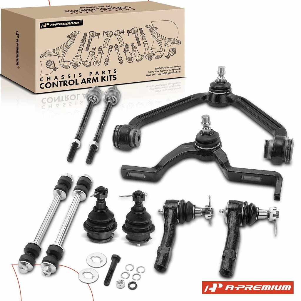 10x Front Control Arm Sway Bar Tie Rod for Ford Explorer (1998–2001)